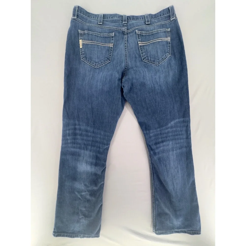 Cinch Carter 2.4 Men Relaxed Bootcut Jeans Blue Medium Wash 40x34 MB71934005